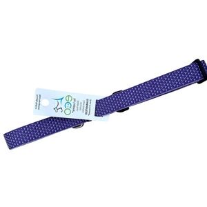 Eco by Lupine Adjustable Dog Collar 1in Lilac Purple Recycled 16-28in NWT